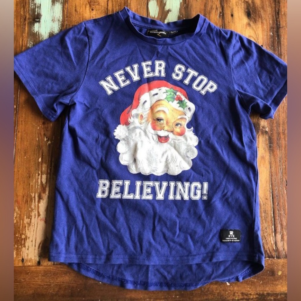 Rock Your Kid size 5 Santa shirt